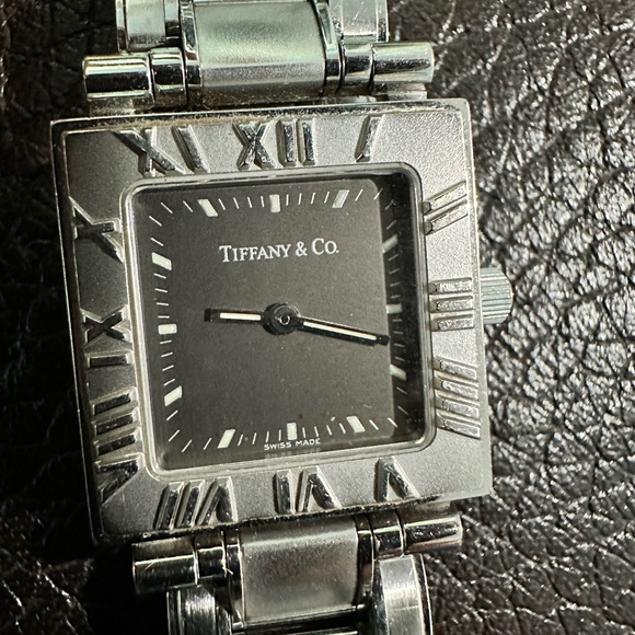 Tiffany square atlas watch - Picture 6 of 9